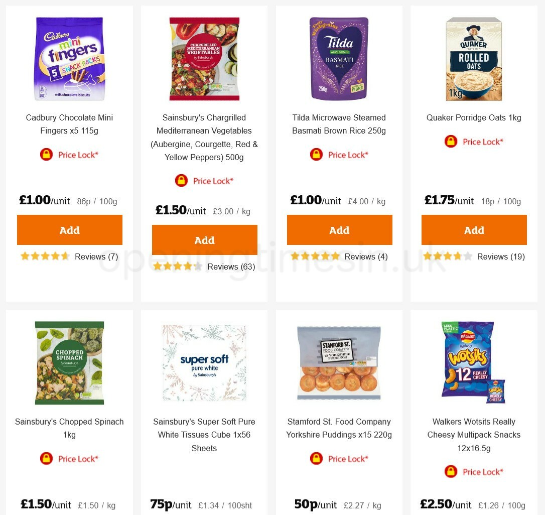 Sainsbury's Offers from 15 April