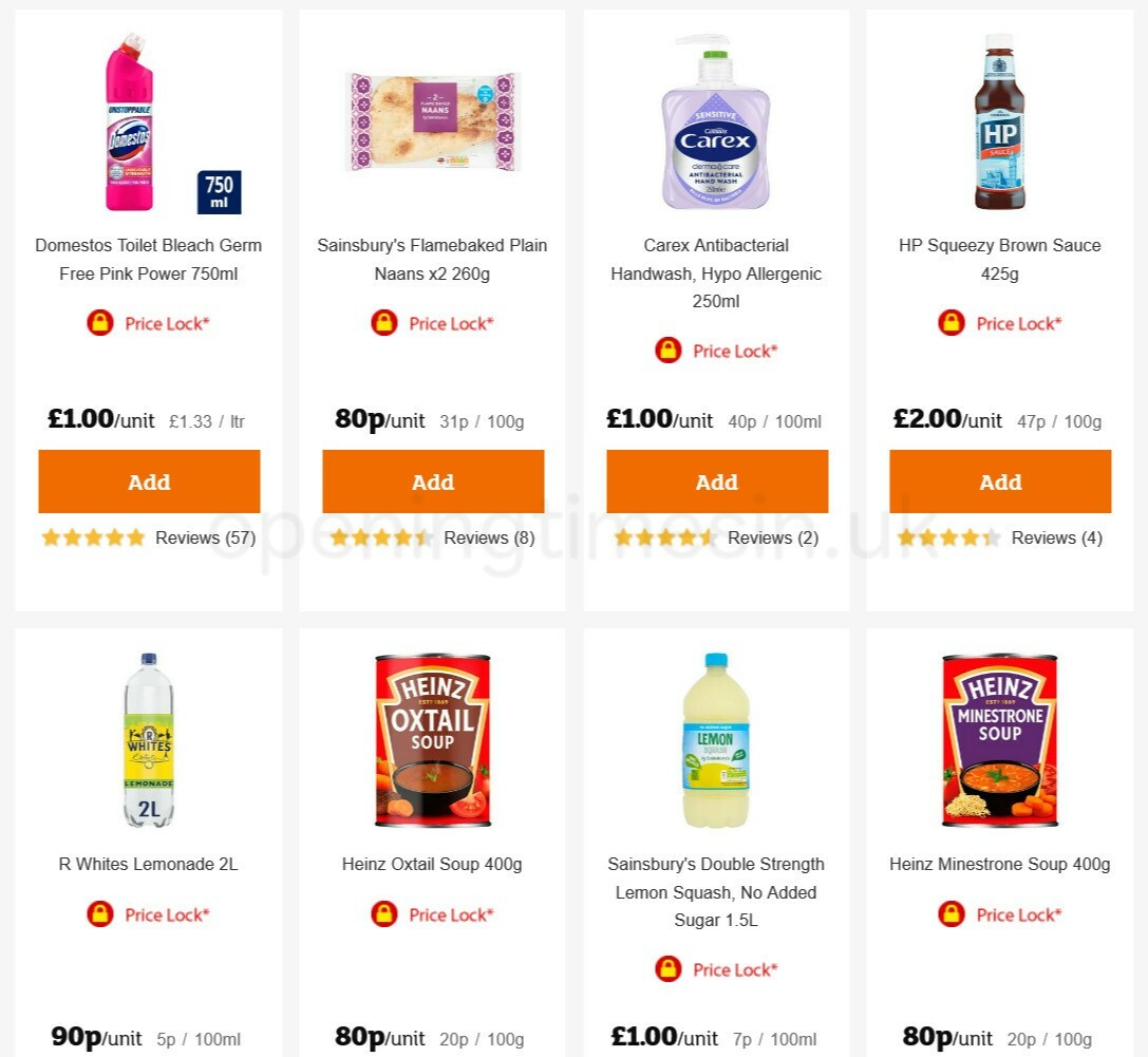 Sainsbury's Offers from 15 April