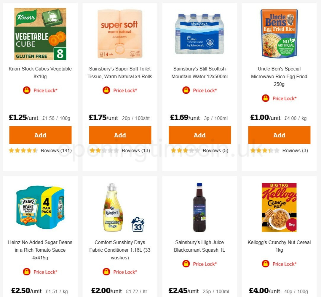 Sainsbury's Offers from 15 April