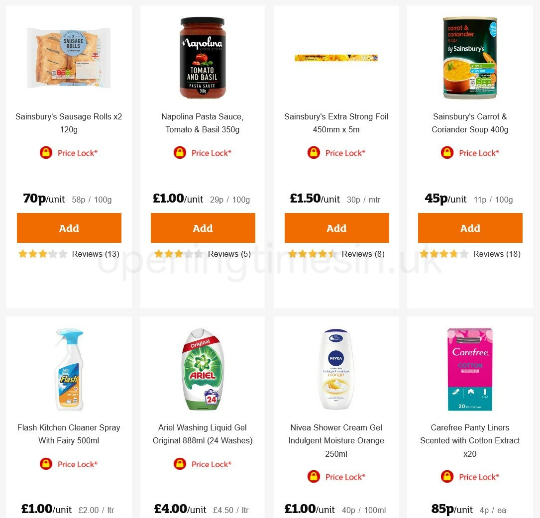 Sainsbury's Offers from 15 April