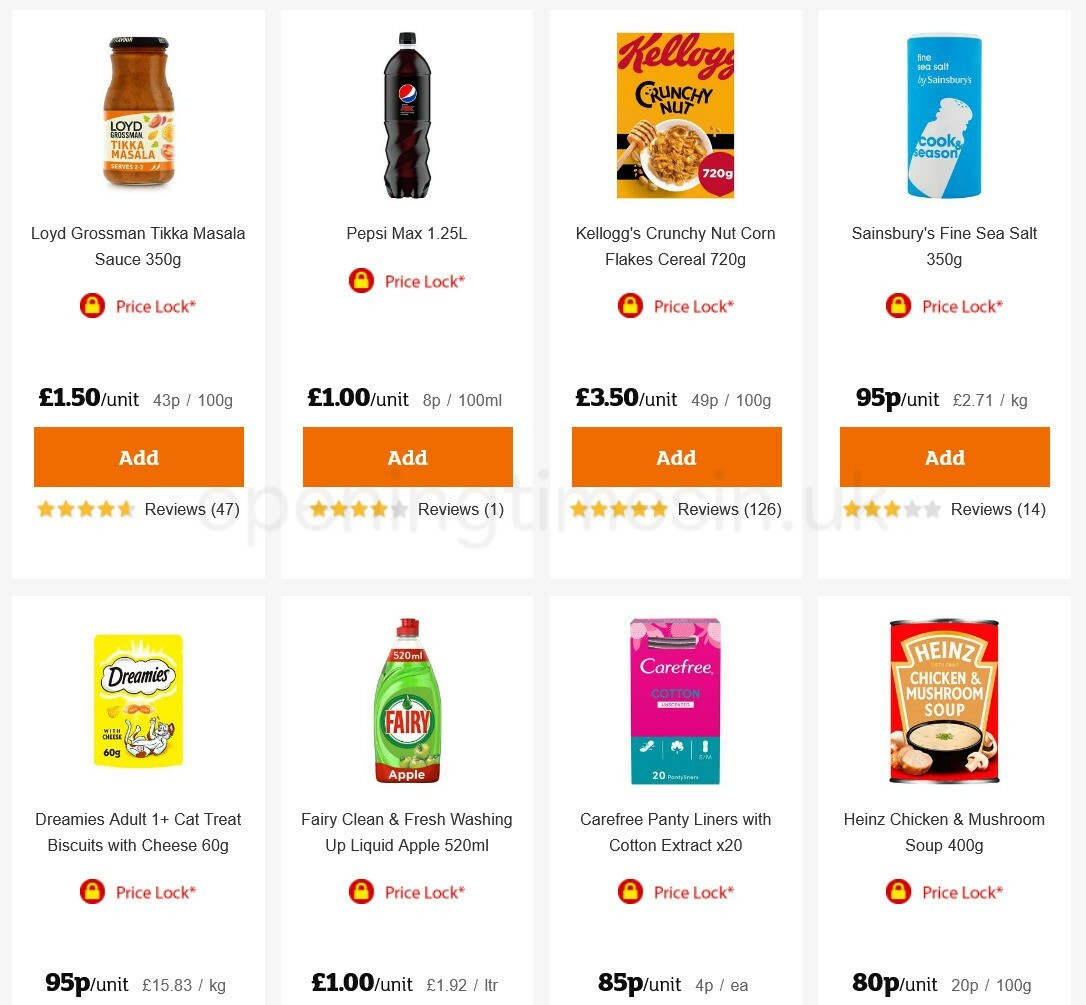 Sainsbury's Offers from 15 April