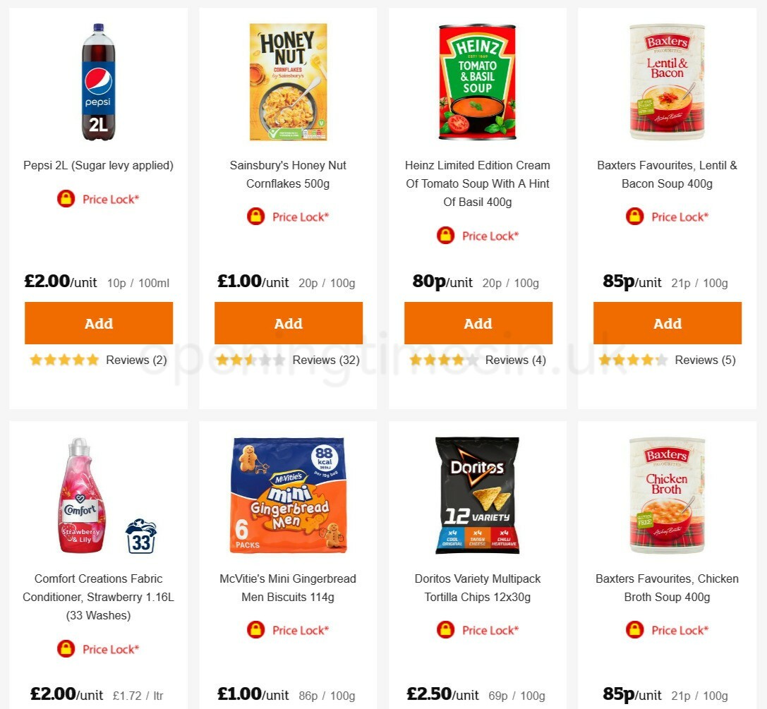 Sainsbury's Offers from 15 April