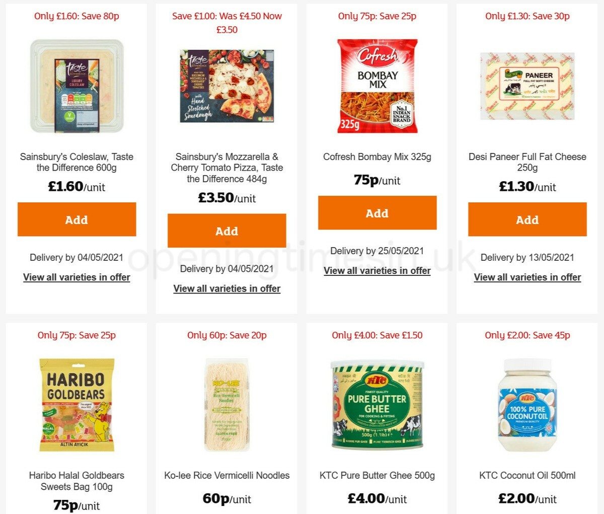 Sainsbury's Offers from 23 April