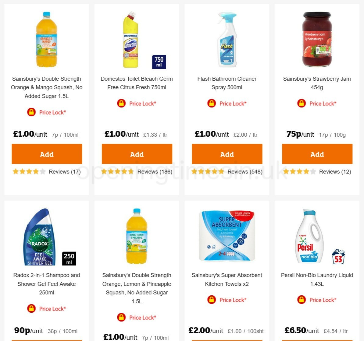 Sainsbury's Offers from 30 April