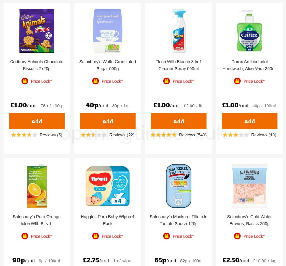 Sainsbury's Offers from 30 April