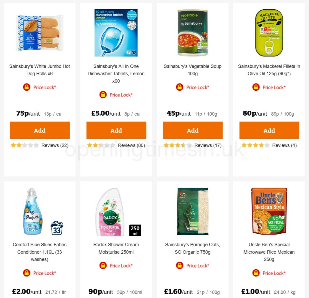 Sainsbury's Offers from 30 April