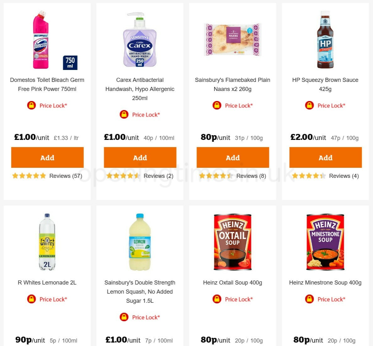 Sainsbury's Offers from 30 April