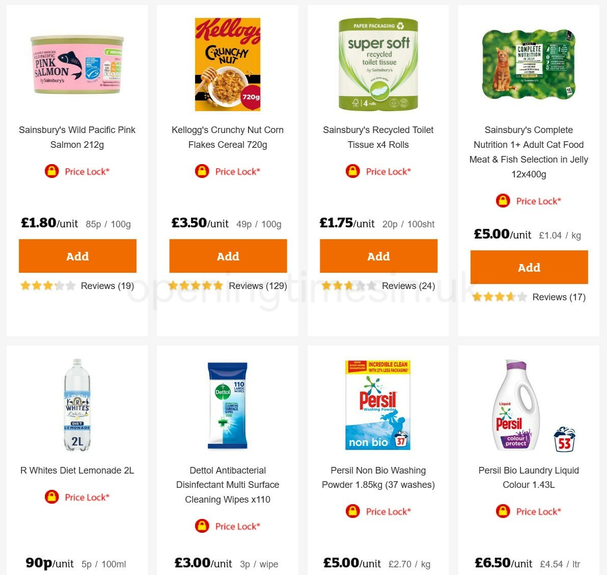 Sainsbury's Offers from 30 April