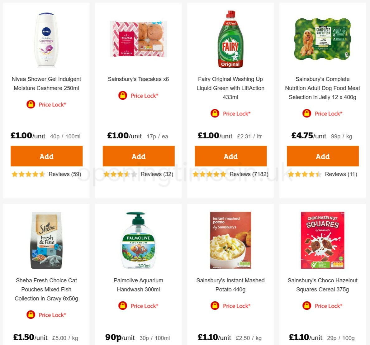 Sainsbury's Offers from 30 April