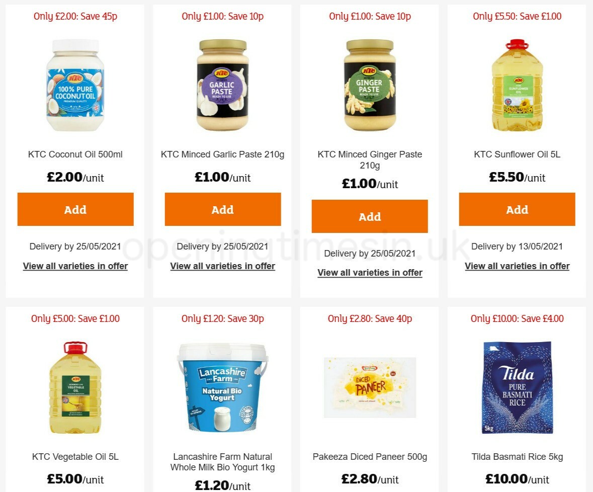 Sainsbury's Offers from 30 April