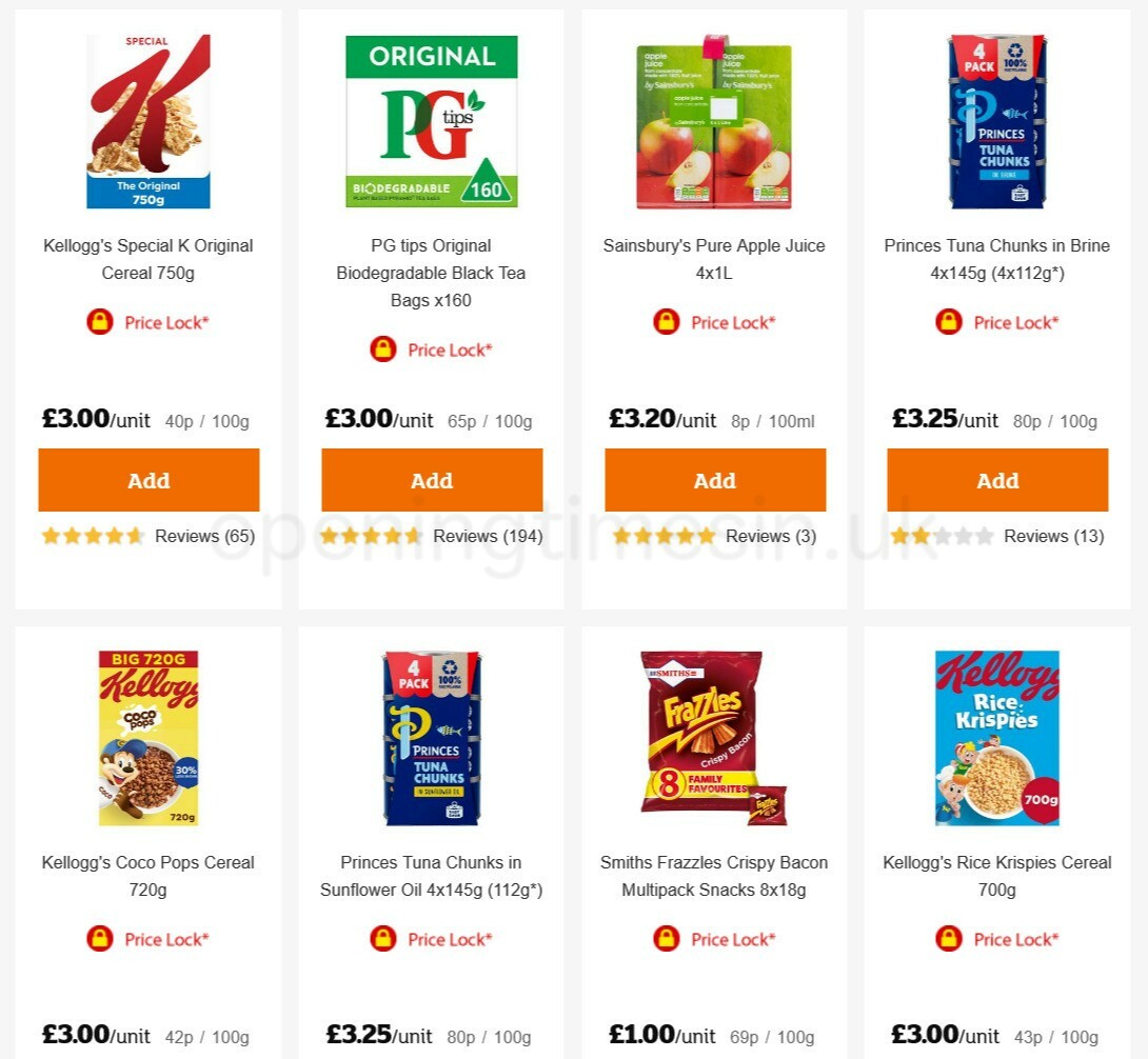 Sainsbury's Offers from 6 May