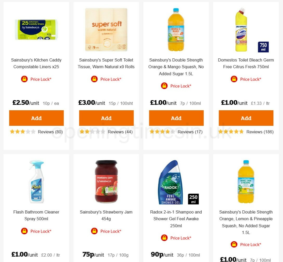 Sainsbury's Offers from 6 May
