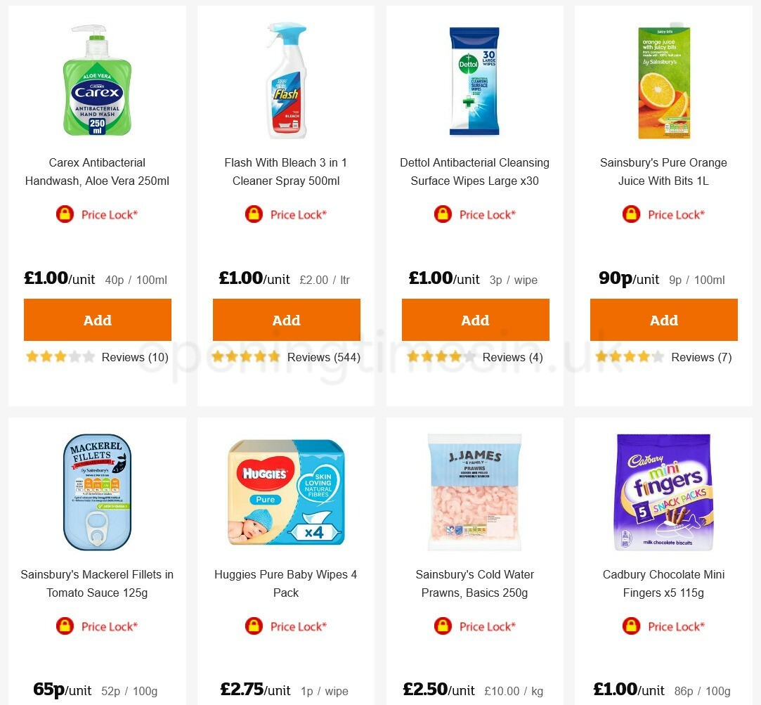Sainsbury's Offers from 6 May