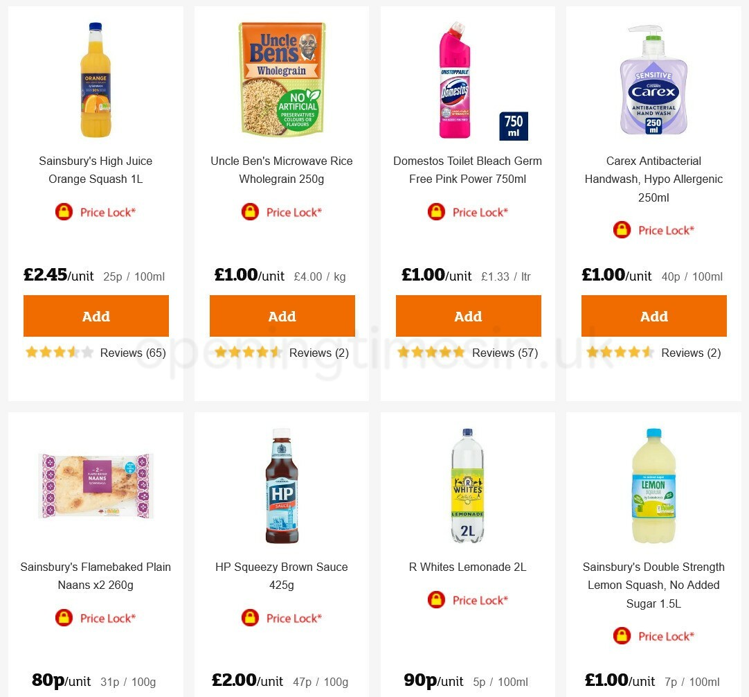Sainsbury's Offers from 6 May