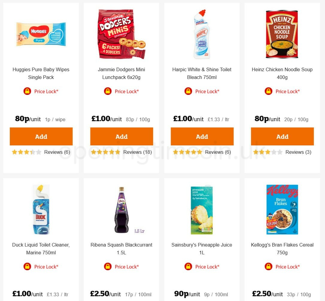 Sainsbury's Offers from 6 May