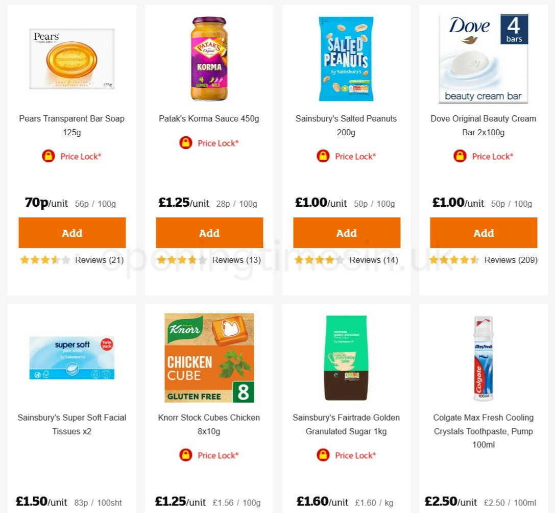 Sainsbury's Offers from 6 May