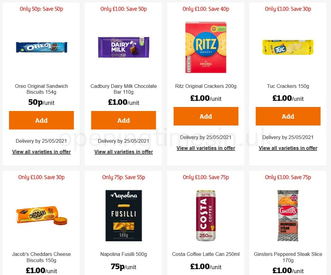 Sainsbury's Offers from 6 May