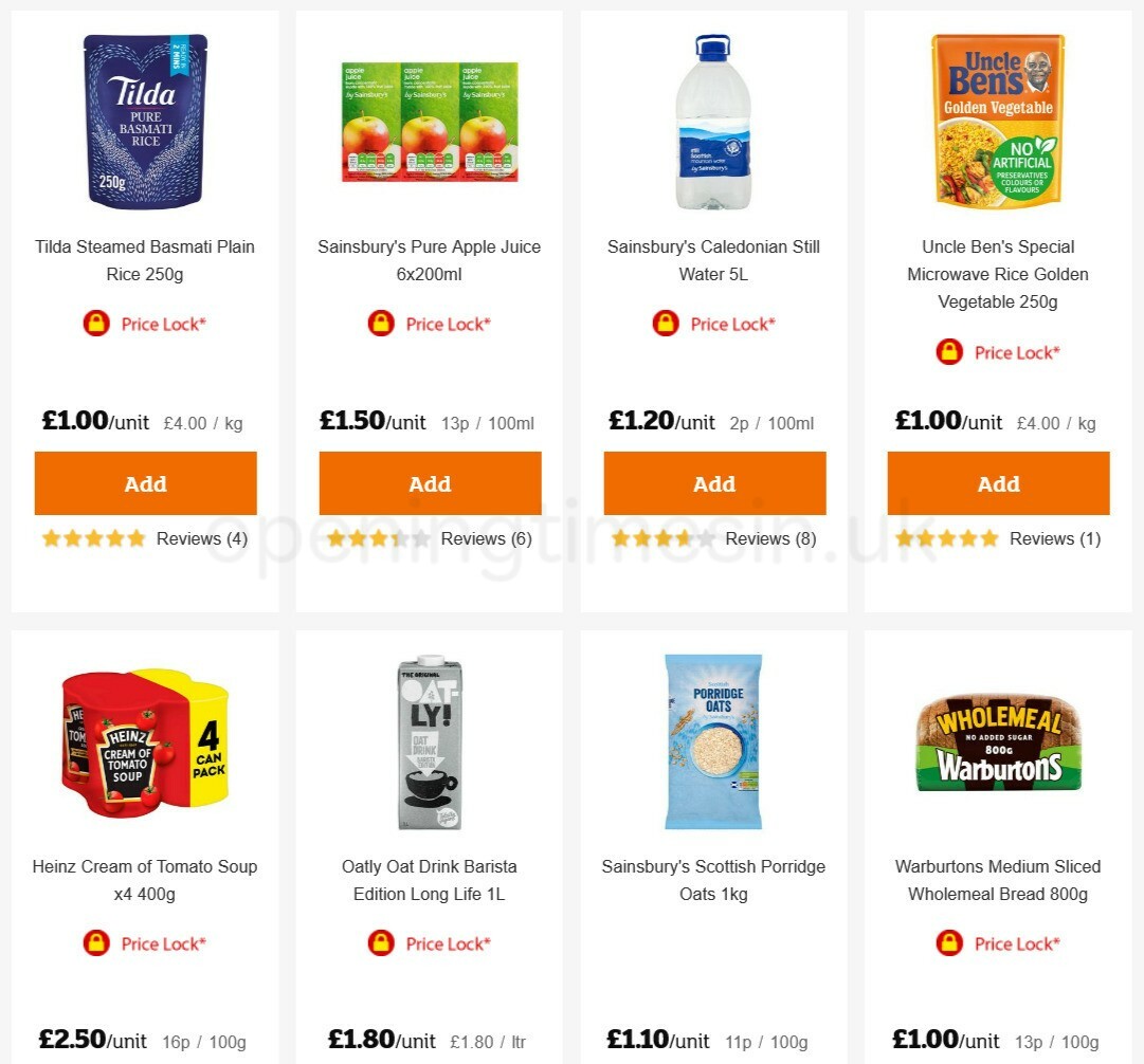 Sainsbury's Offers from 6 May