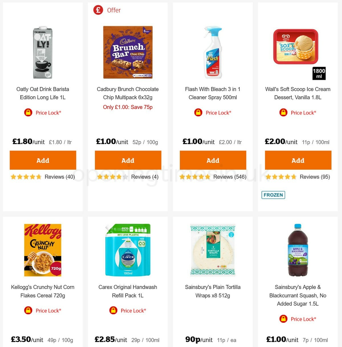 Sainsbury's Offers from 14 May