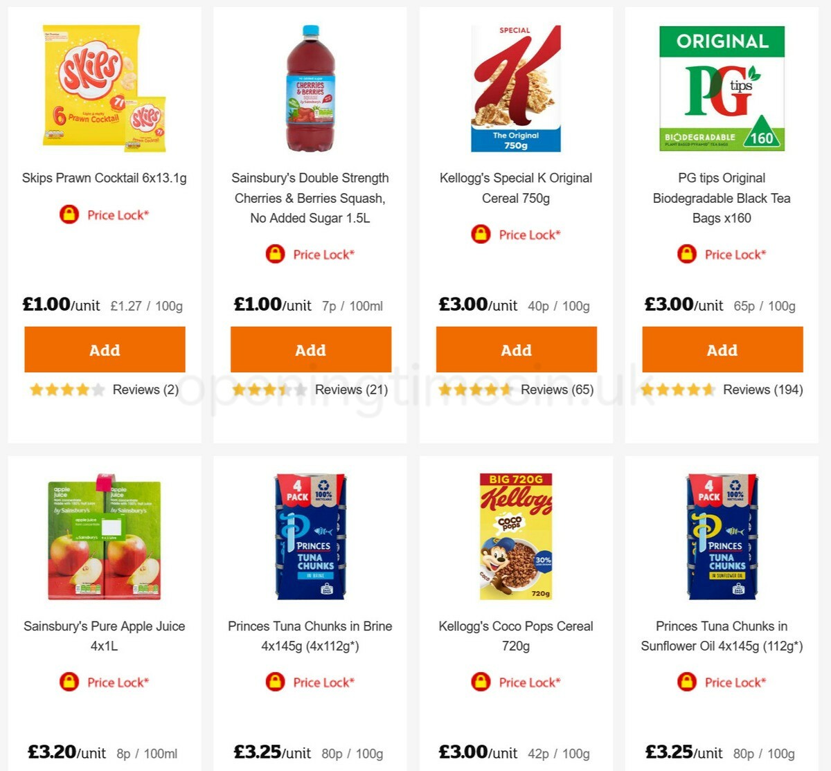 Sainsbury's Offers from 14 May