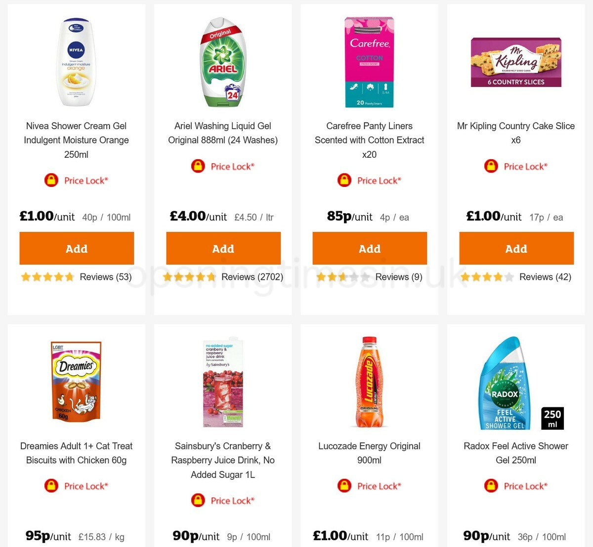 Sainsbury's Offers from 14 May