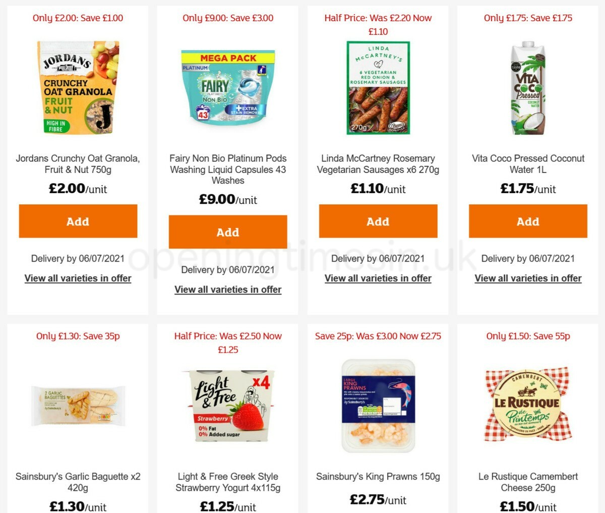Sainsbury's Offers from 17 June