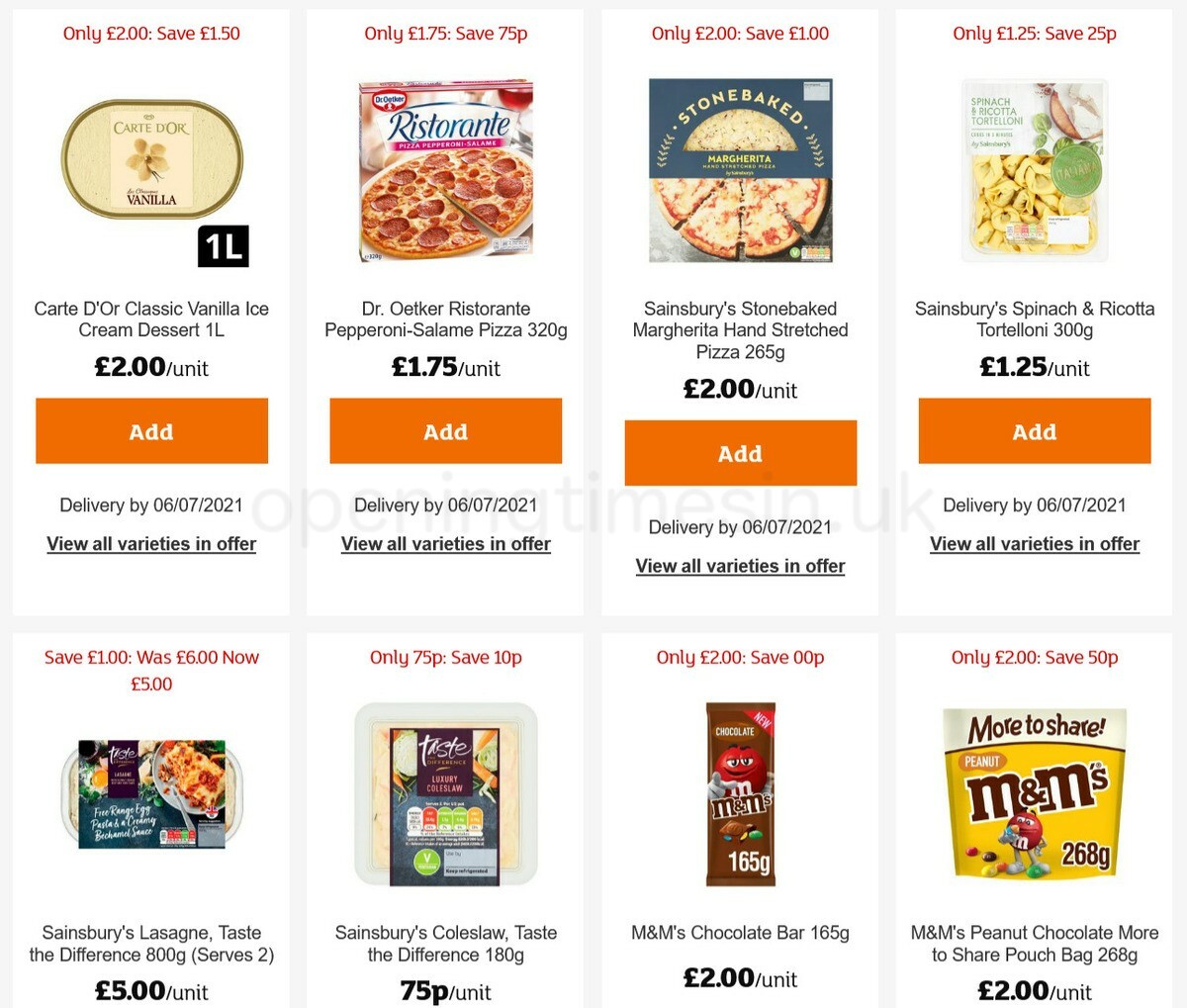 Sainsbury's Offers from 17 June