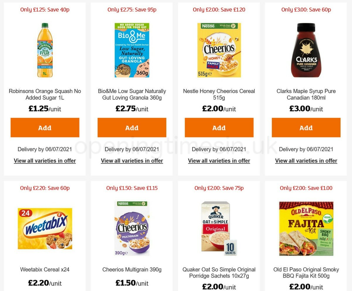 Sainsbury's Offers from 17 June