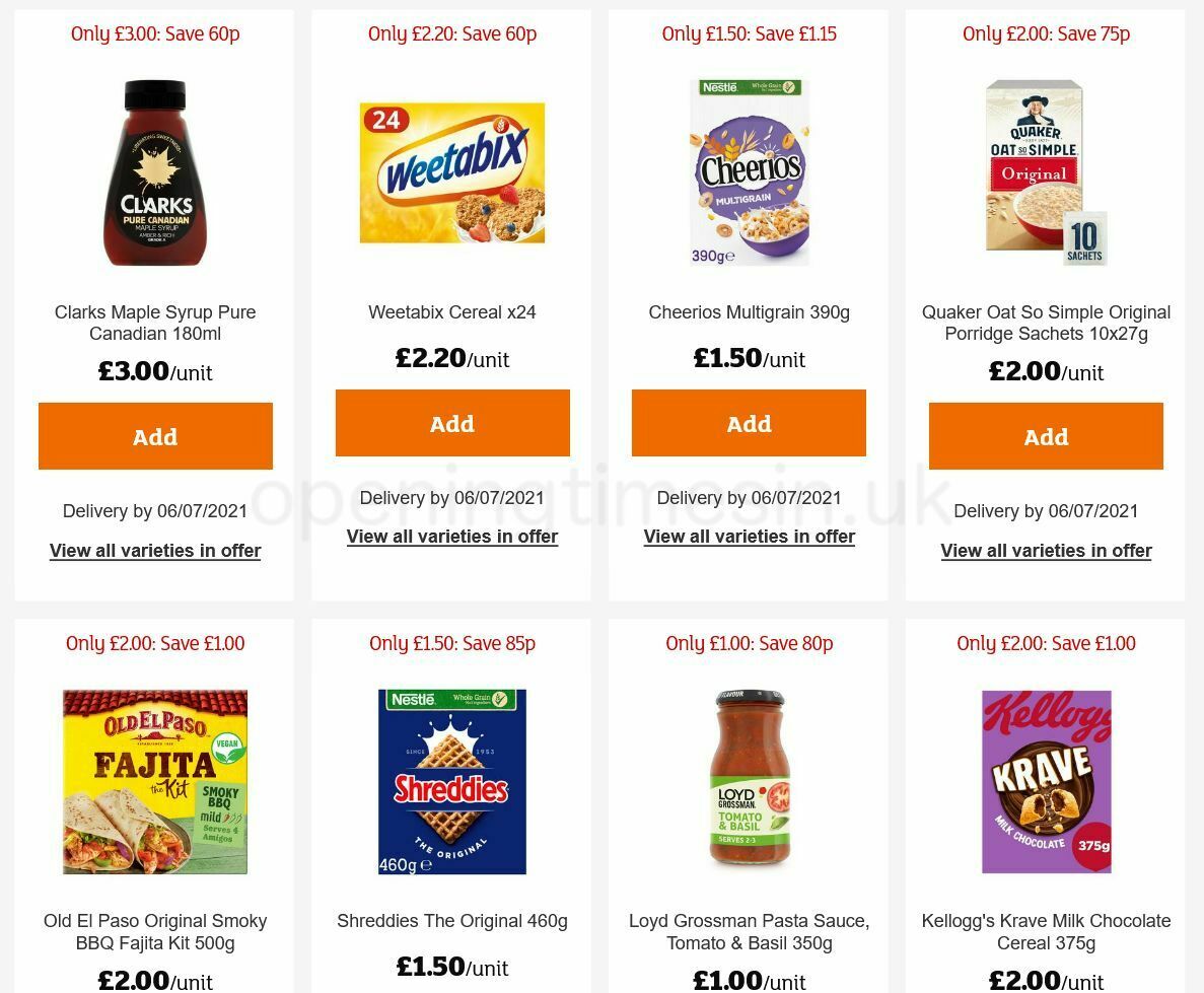 Sainsbury's Offers from 2 July