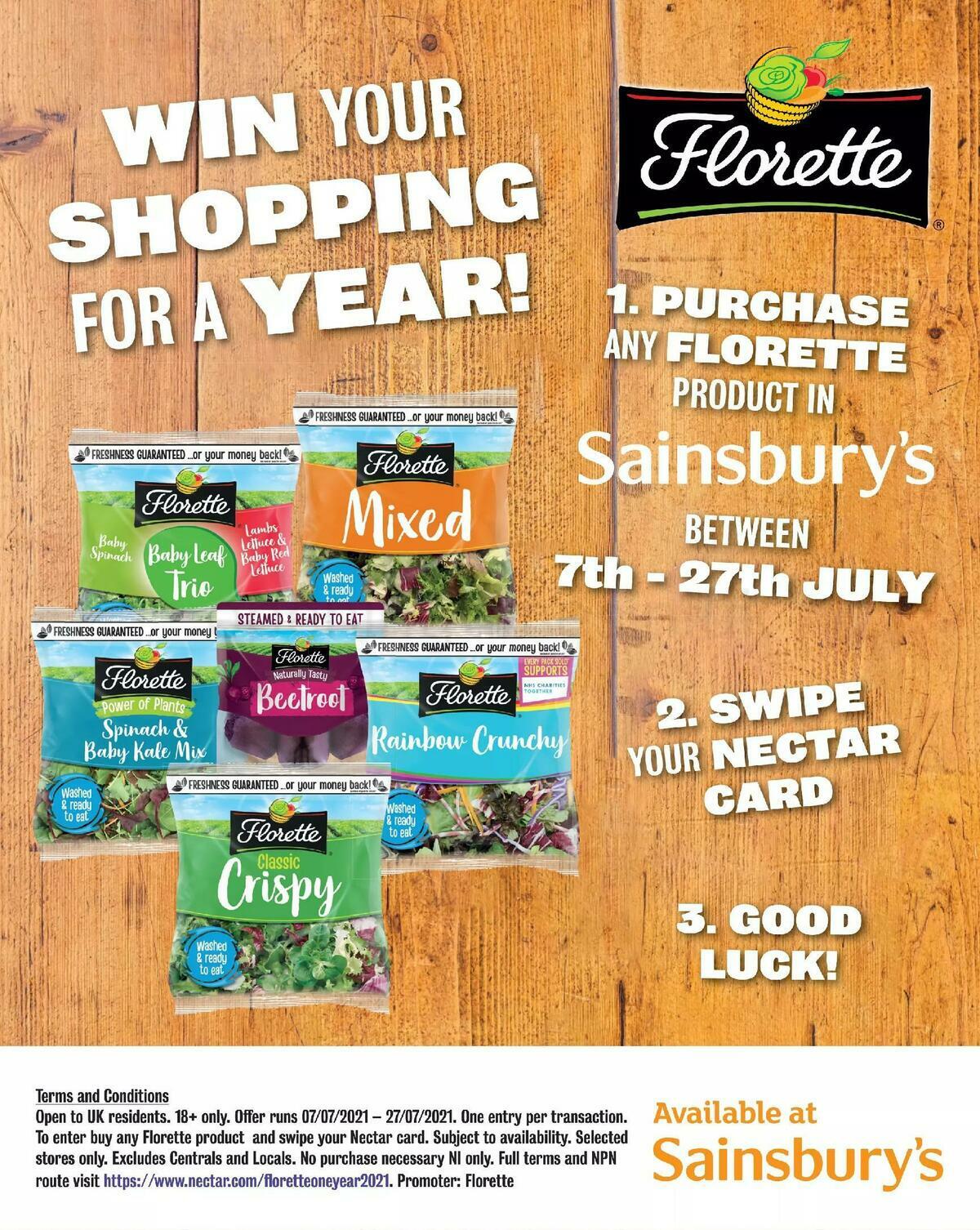 Sainsbury's Magazine July Offers from 1 July