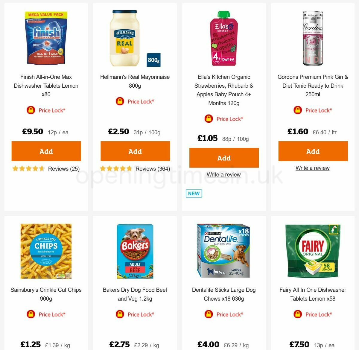 Sainsbury's Offers from 16 July