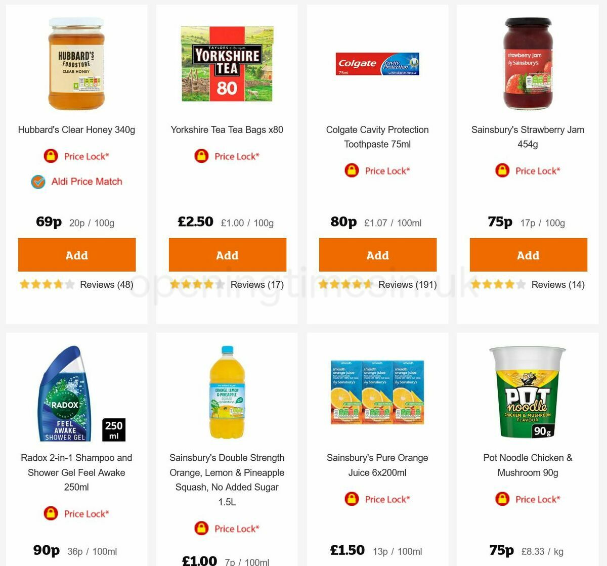 Sainsbury's Offers from 16 July