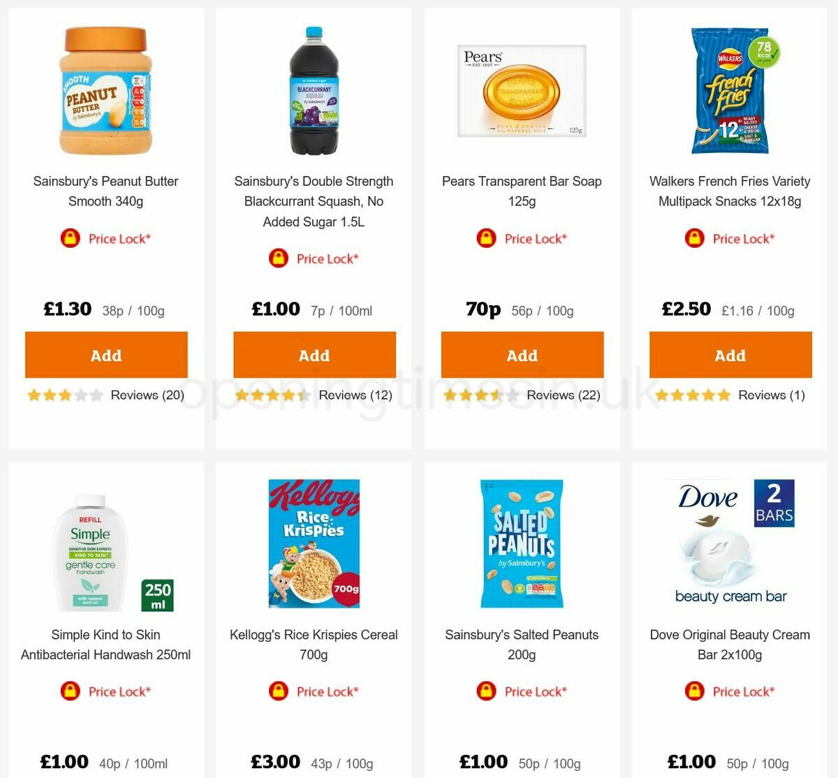 Sainsbury's Offers from 16 July