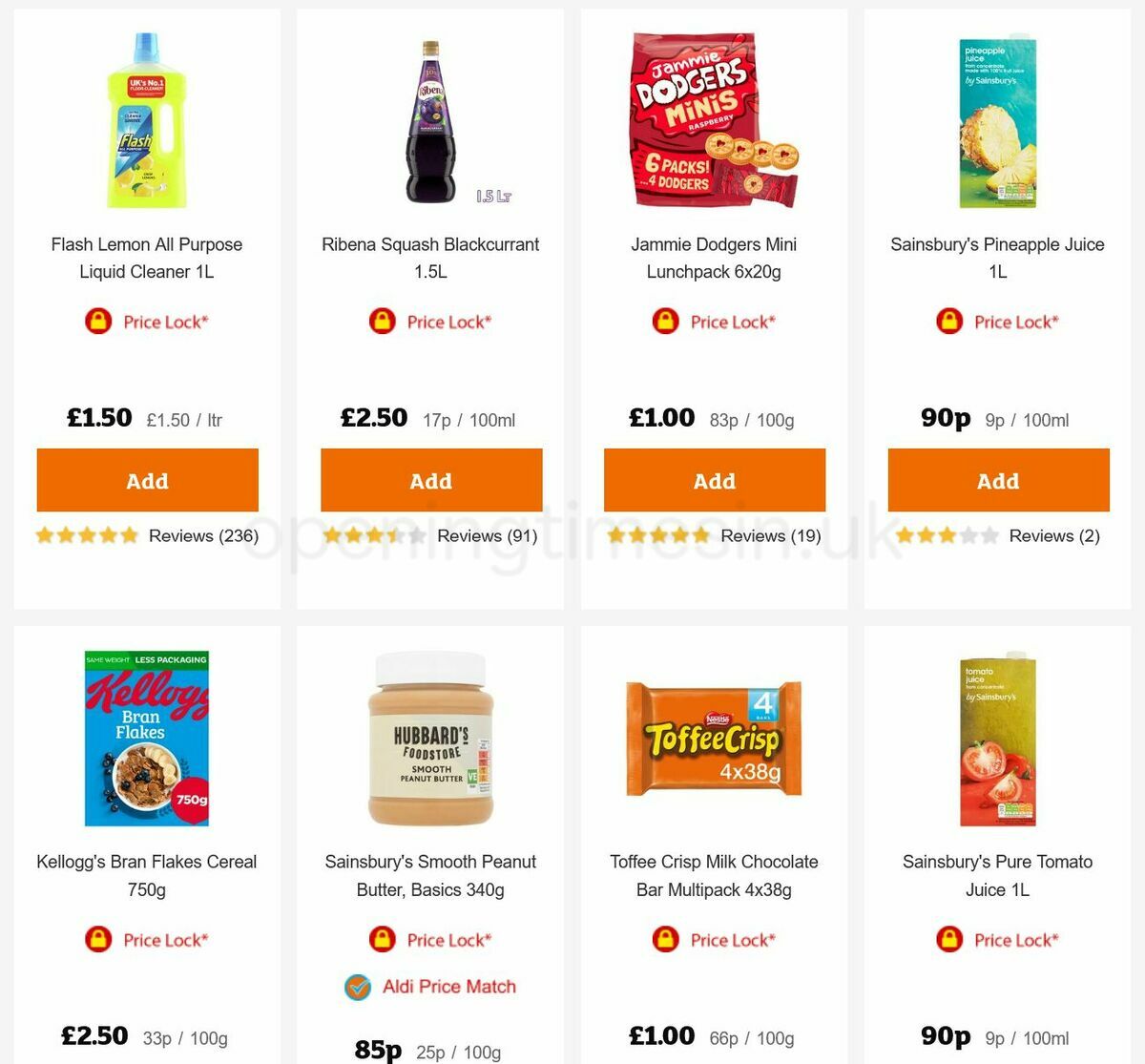 Sainsbury's Offers from 16 July