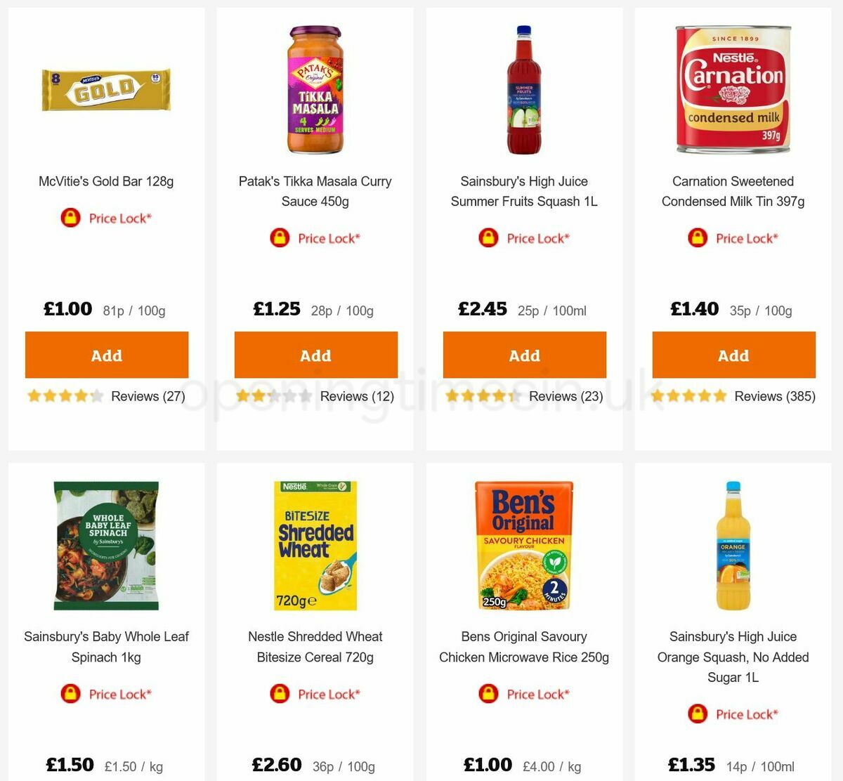 Sainsbury's Offers from 16 July