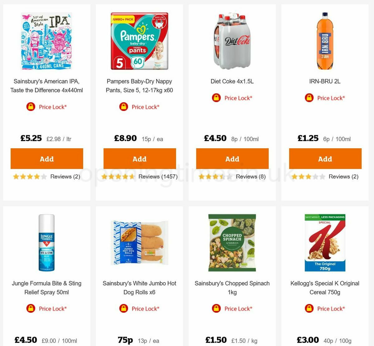 Sainsbury's Offers from 16 July