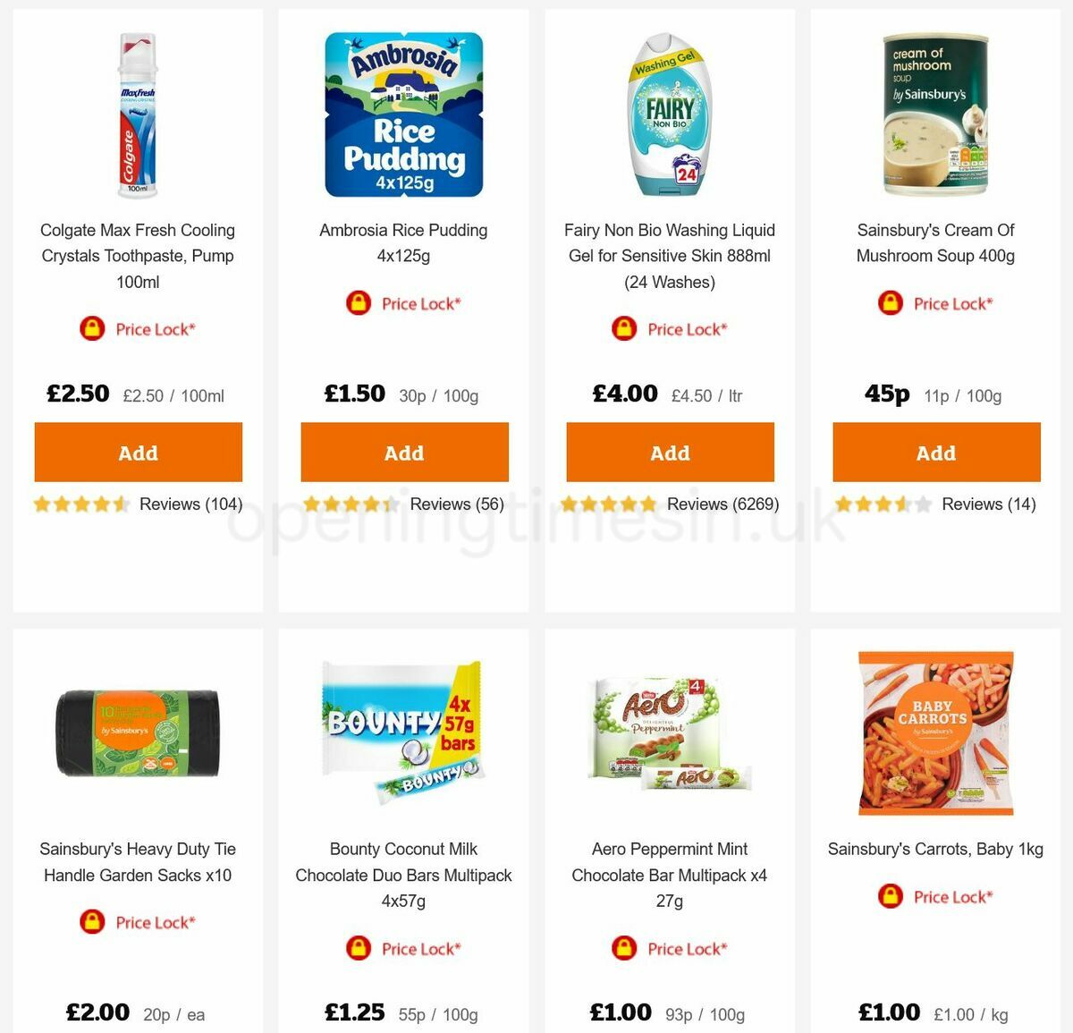 Sainsbury's Offers from 22 July