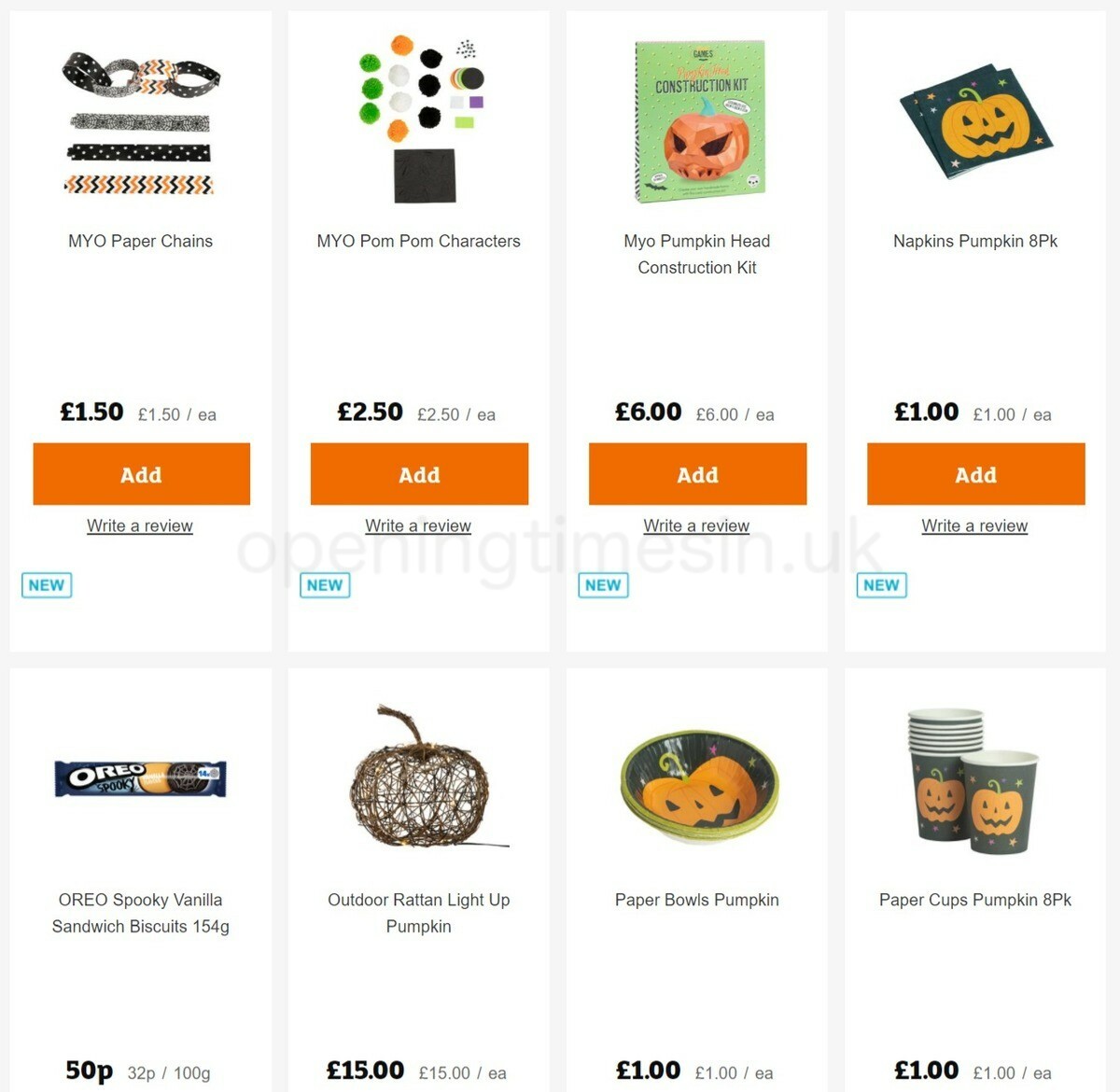 Sainsbury's Offers from 8 October