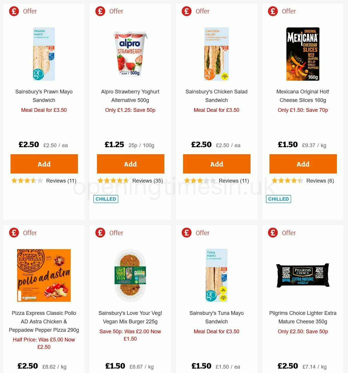 Sainsbury's Offers from 2 December