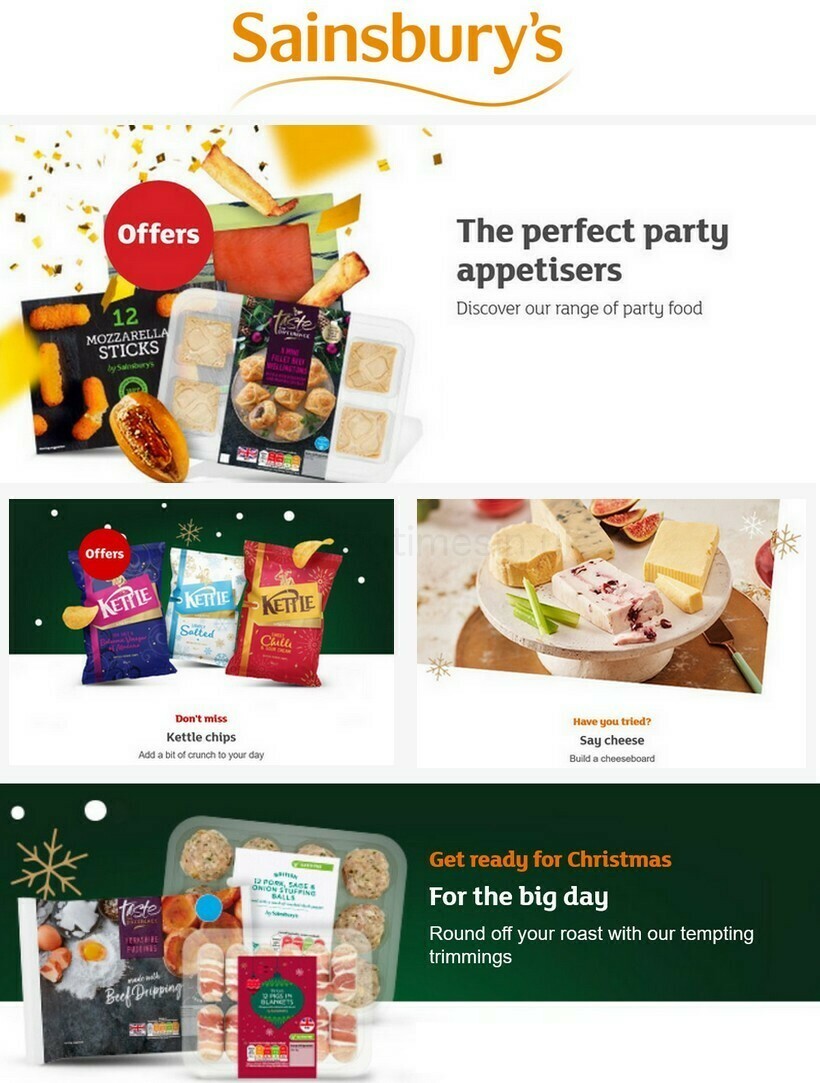 Sainsbury's Offers from 17 December