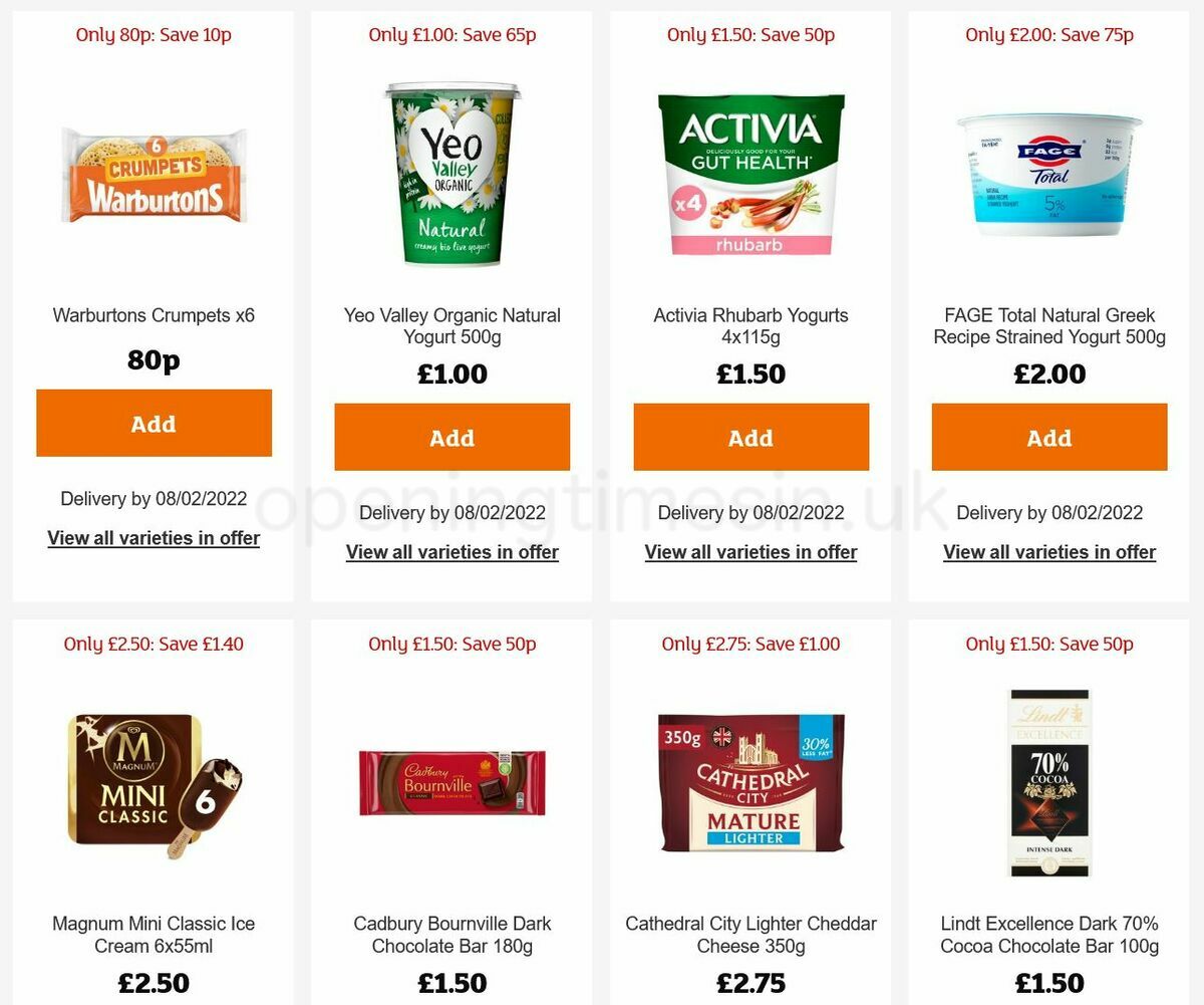 Sainsbury's Offers from 20 January