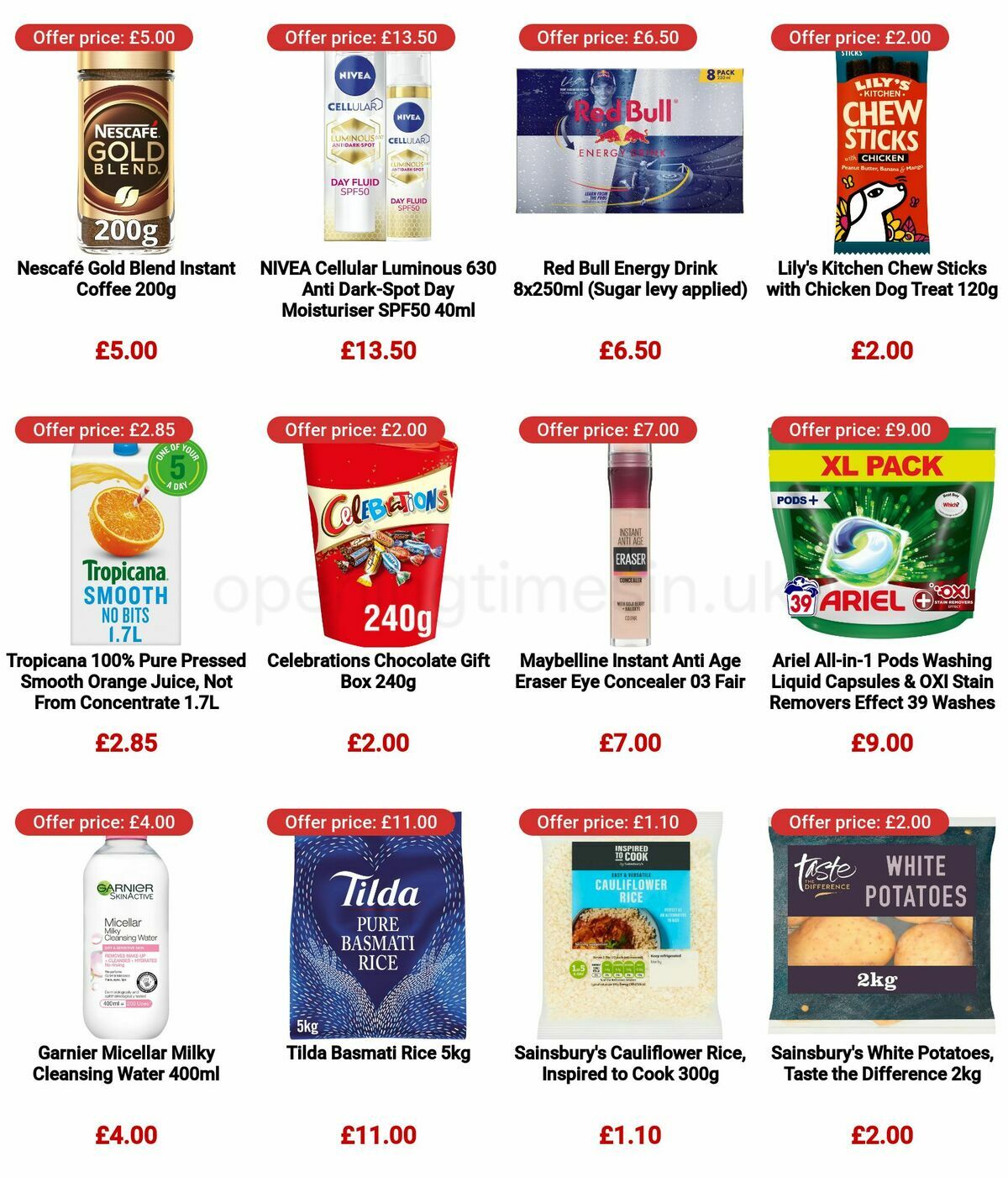 Sainsbury's Offers from 25 March
