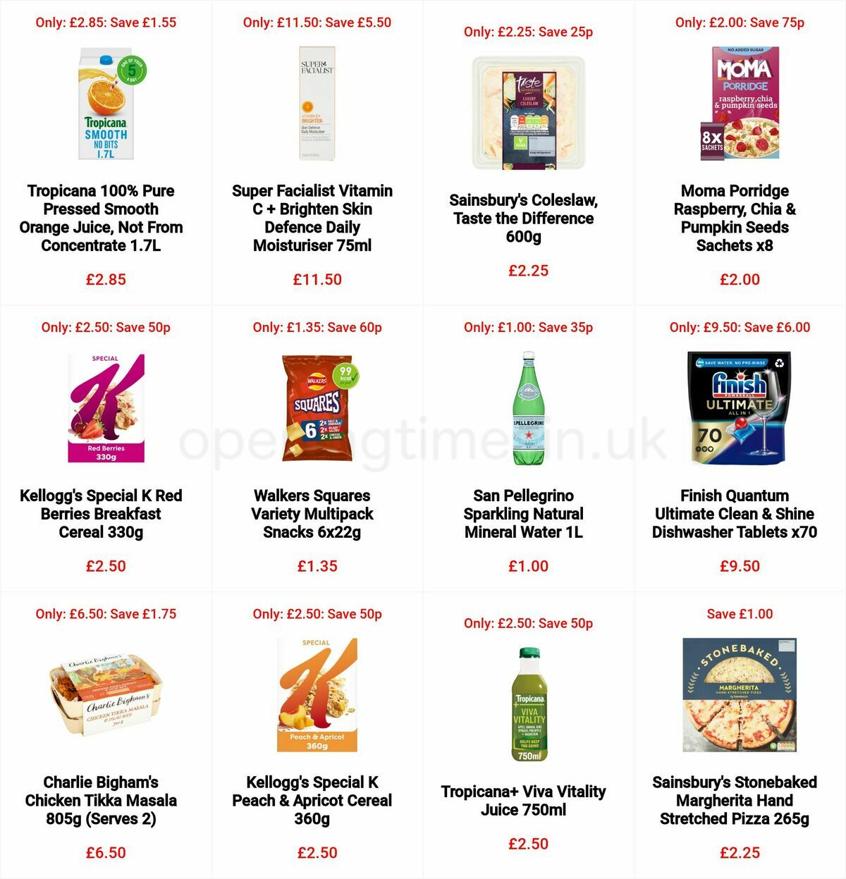 Sainsbury's Offers from 13 May