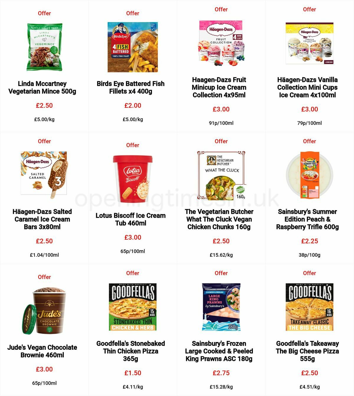 Sainsbury's Offers from 20 May