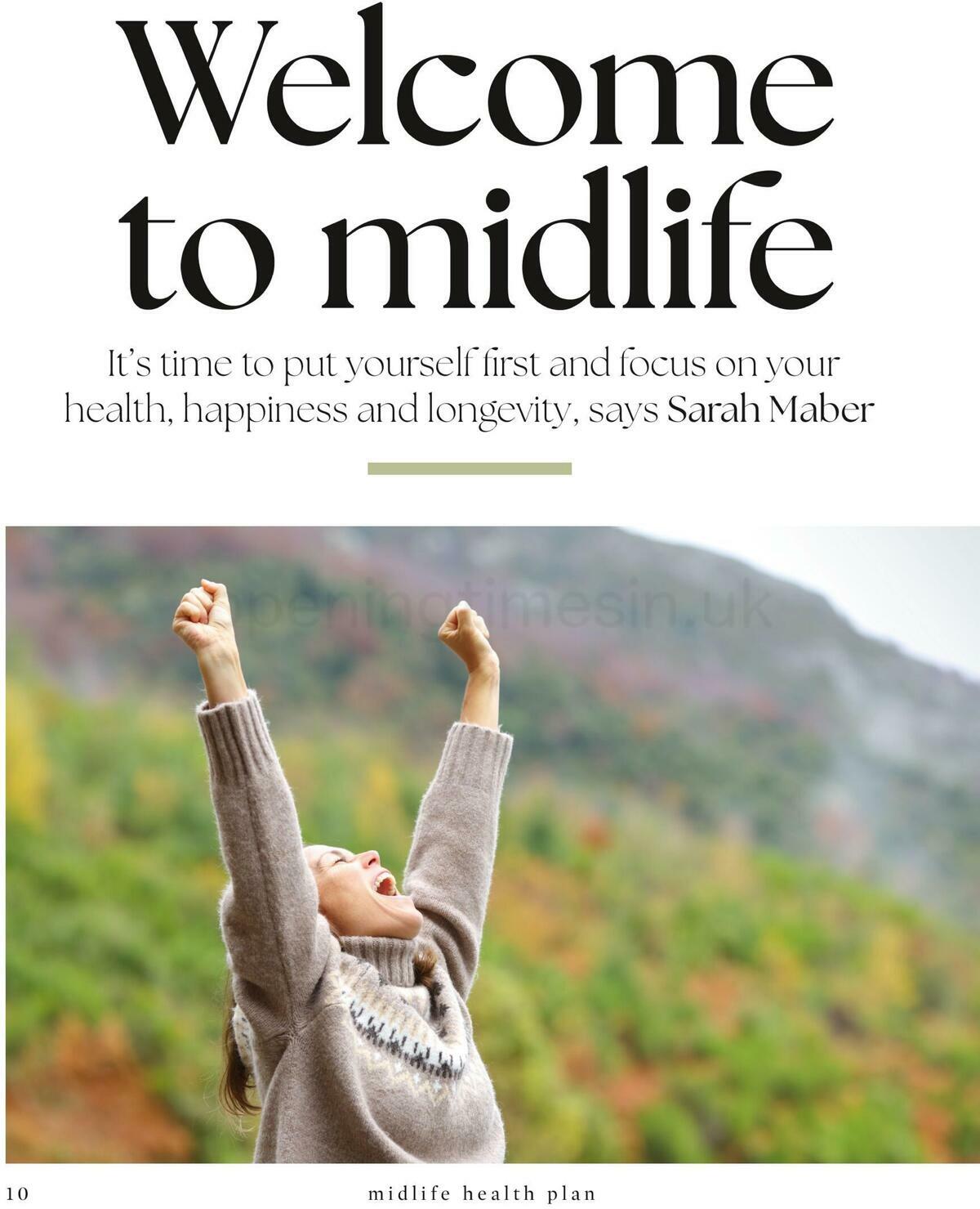 Sainsbury's Magazine – 28 Day Midlife Health Plan Offers from 20 May