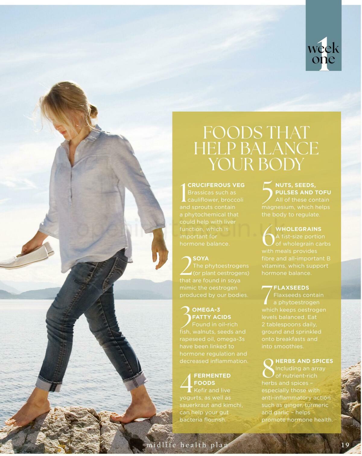 Sainsbury's Magazine – 28 Day Midlife Health Plan Offers from 20 May