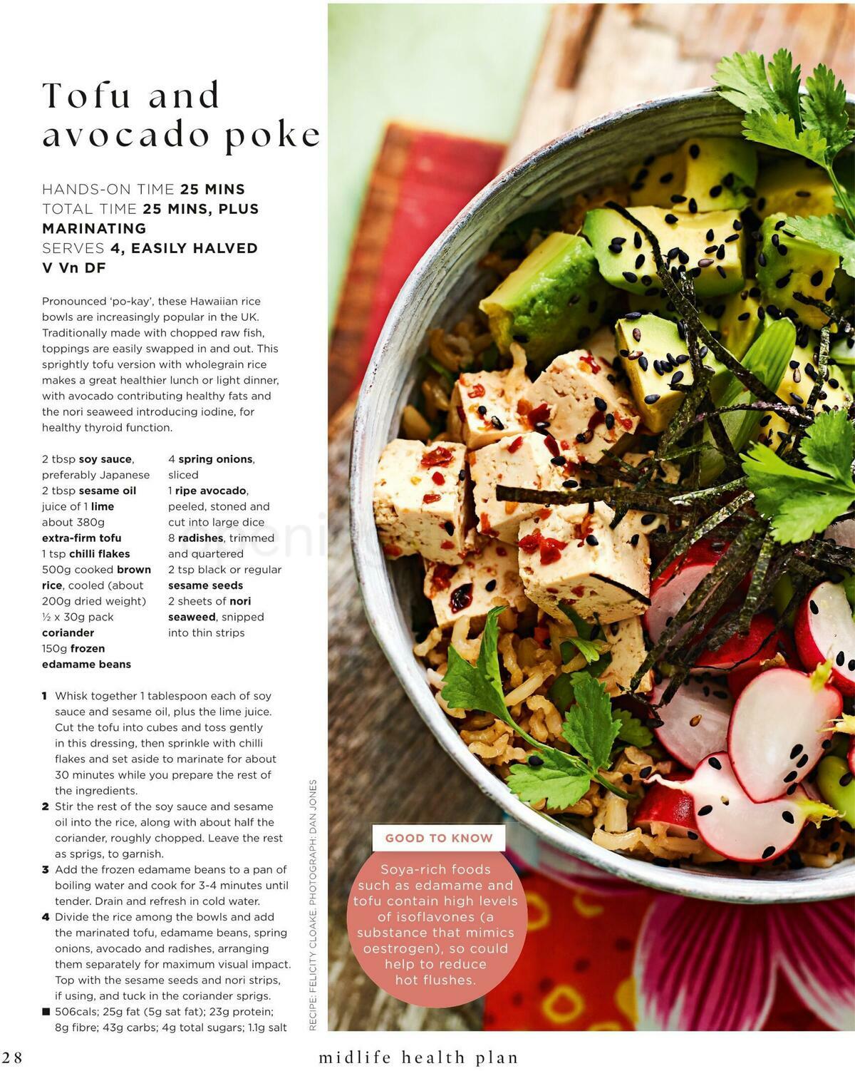 Sainsbury's Magazine – 28 Day Midlife Health Plan Offers from 20 May