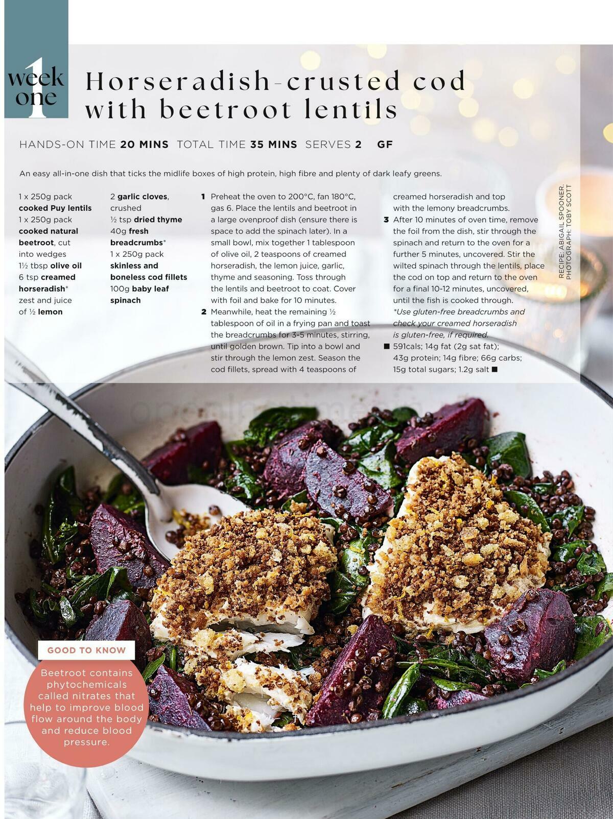 Sainsbury's Magazine – 28 Day Midlife Health Plan Offers from 20 May