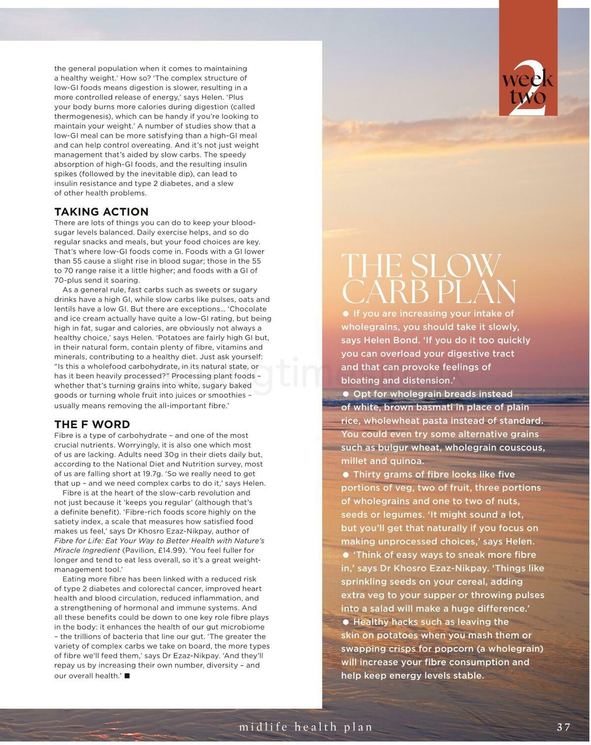 Sainsbury's Magazine – 28 Day Midlife Health Plan Offers from 20 May