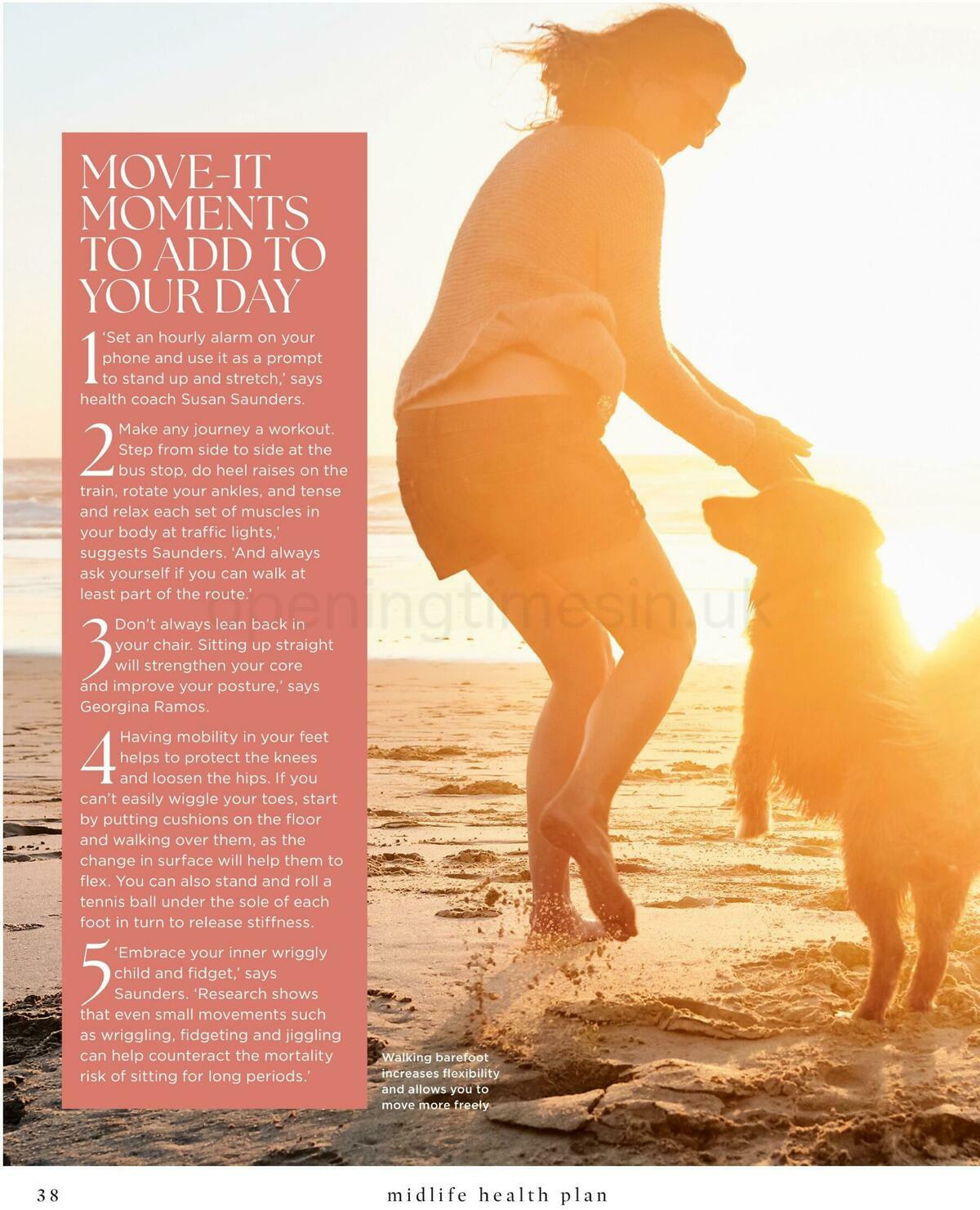 Sainsbury's Magazine – 28 Day Midlife Health Plan Offers from 20 May